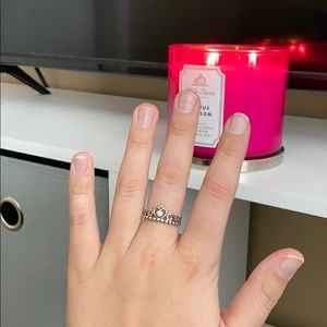 Princess ring from pandora